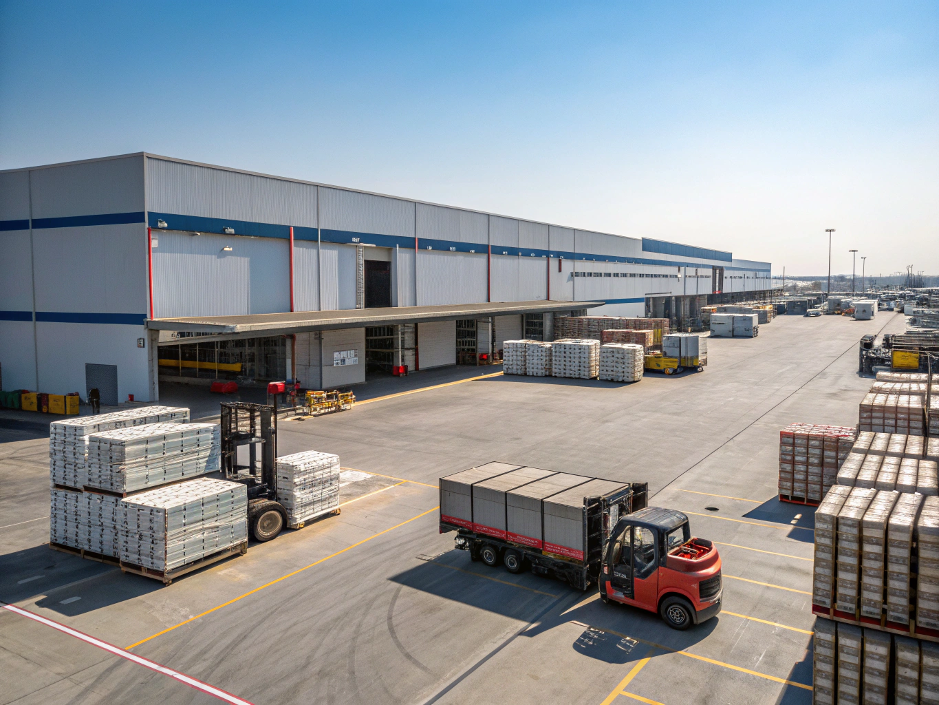 Doha commercial logistics operations and technical equipment terminal
