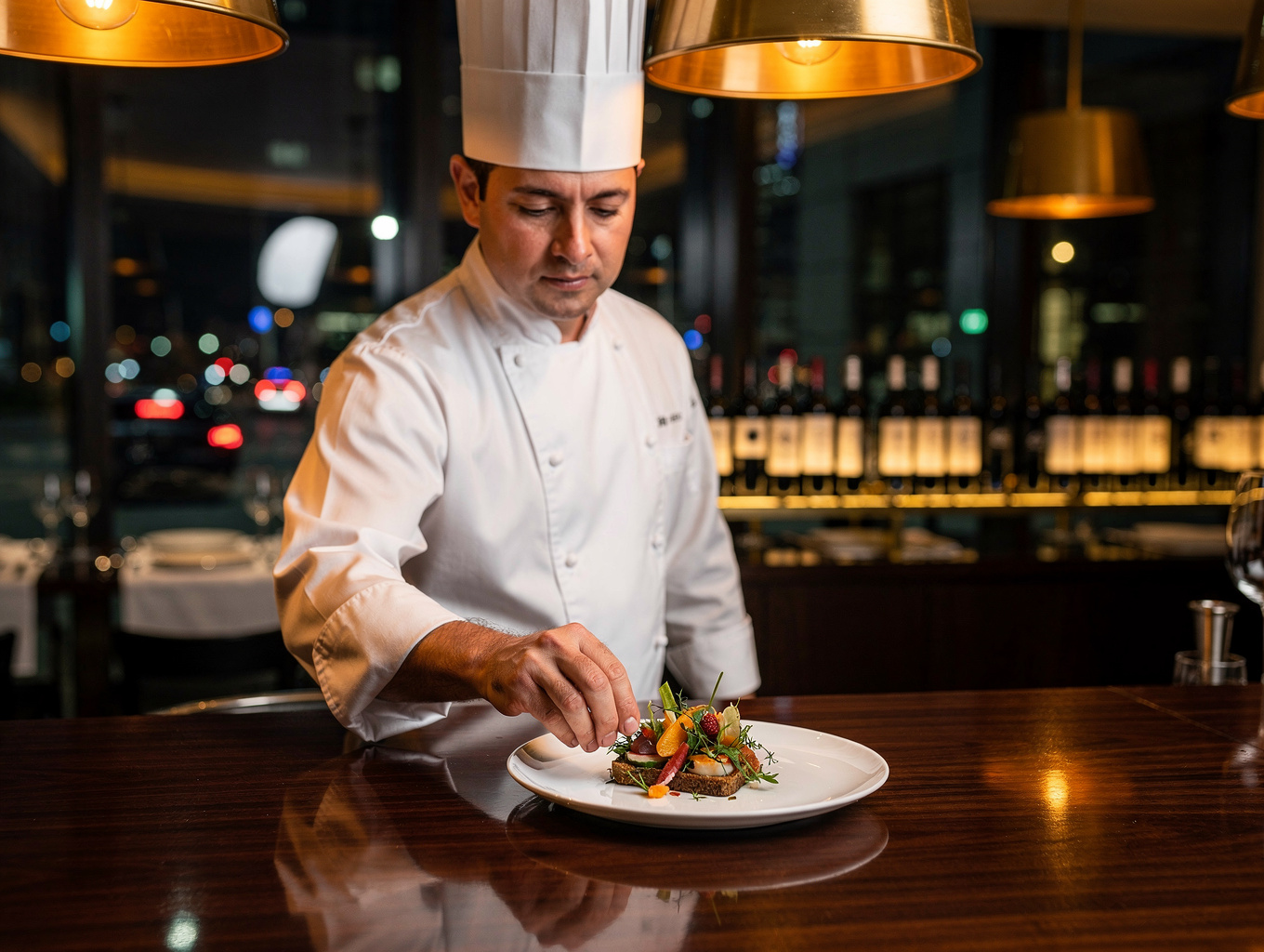 Food service industry kitchen staff