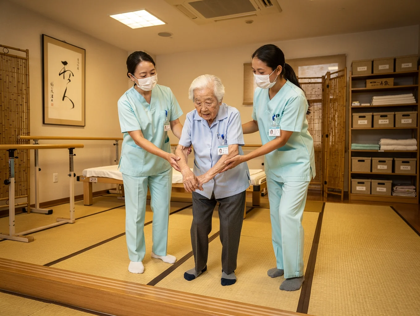 Osaka specialized eldercare rehabilitation room