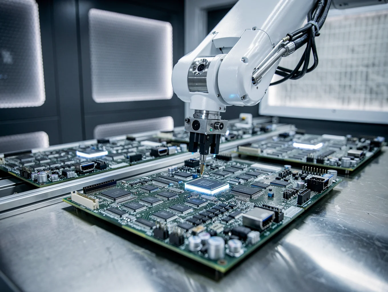 Penang high-precision electronic equipment and cleanroom assembly line
