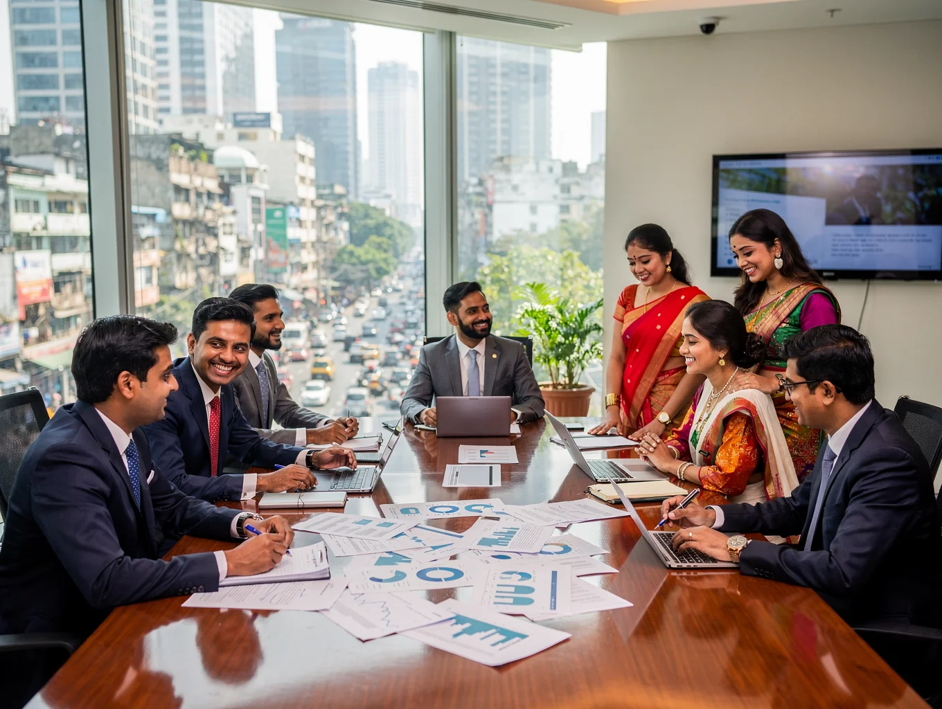 PANTAGON INTERNATIONAL recruitment administrative leadership team in corporate conference room in Dhaka